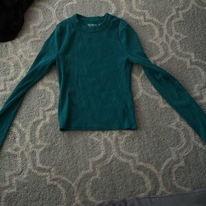 Abercrombie and Finch Green/Turquoise Longsleeve